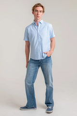 Slim Oxford Short Sleeve Shirt