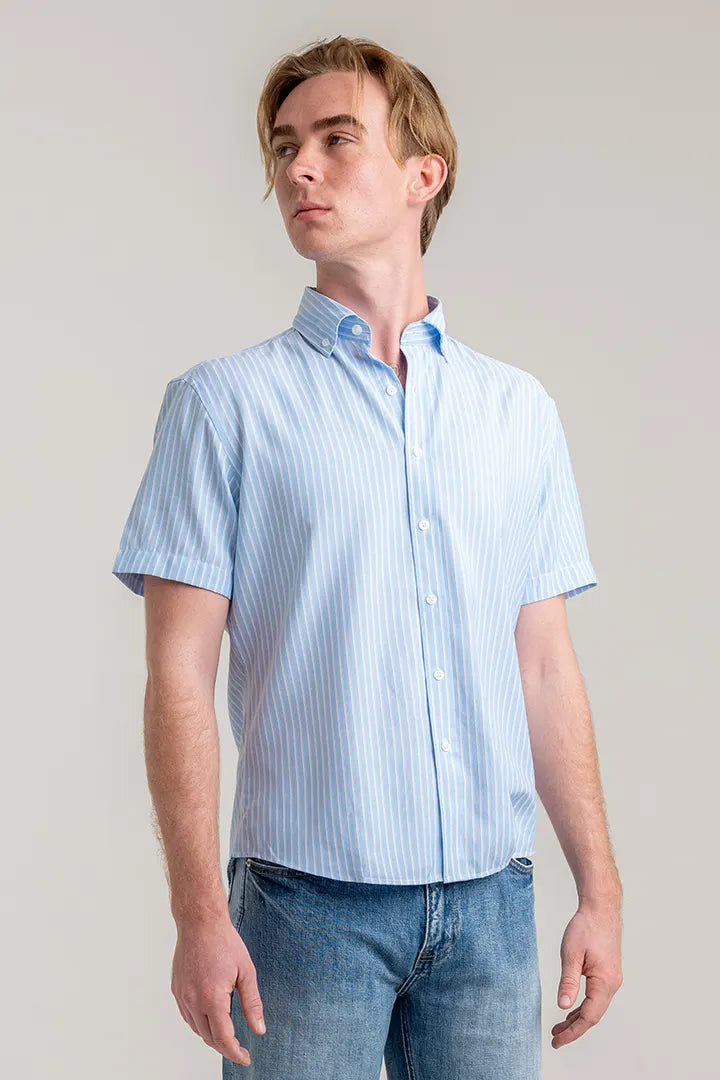 Slim Oxford Short Sleeve Shirt