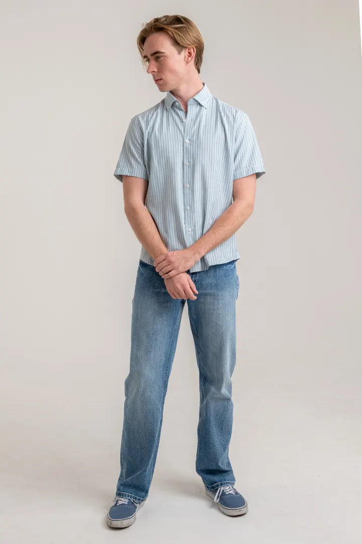 Slim Oxford Short Sleeve Shirt