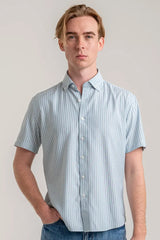 Slim Oxford Short Sleeve Shirt
