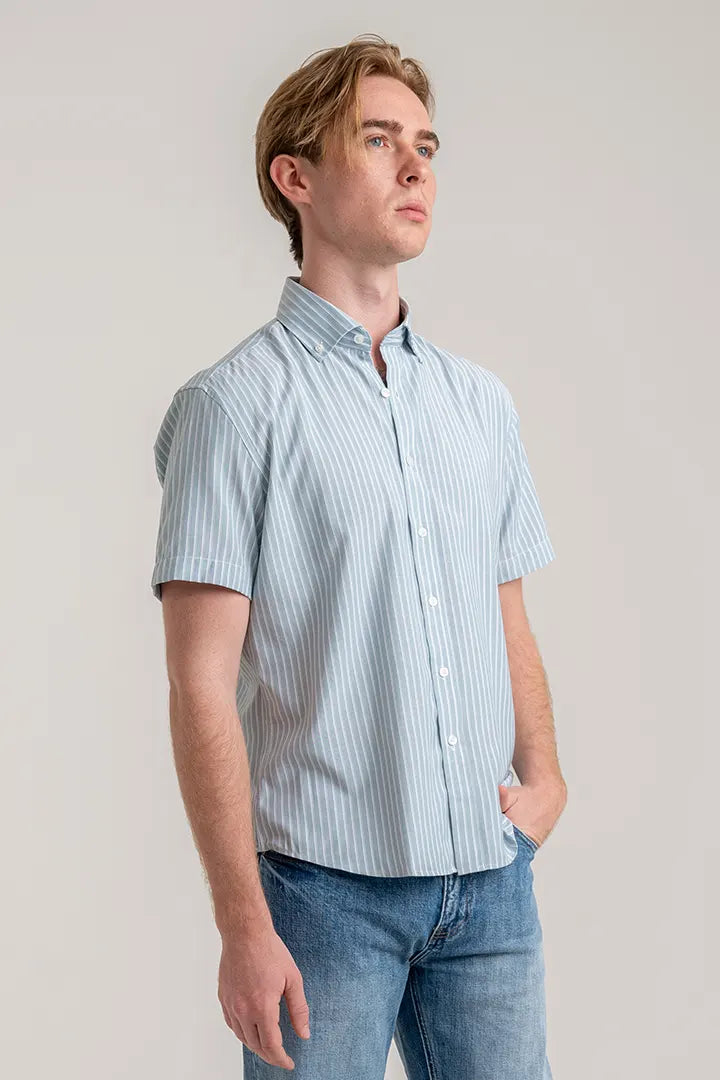 Slim Oxford Short Sleeve Shirt
