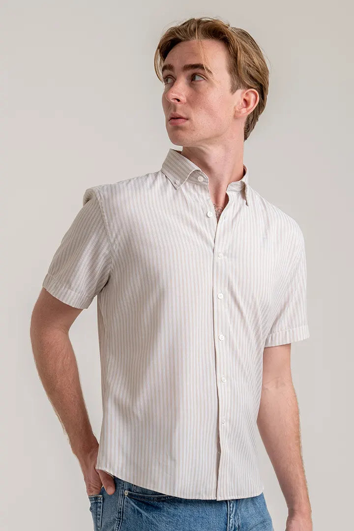 Slim Oxford Short Sleeve Shirt