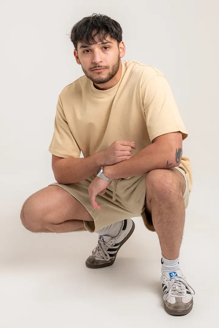 French Terry Fleece Shorts