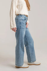 CurvaLuxe High-Rise Relaxed Jeans