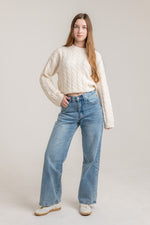 CurvaLuxe High-Rise Relaxed Jeans