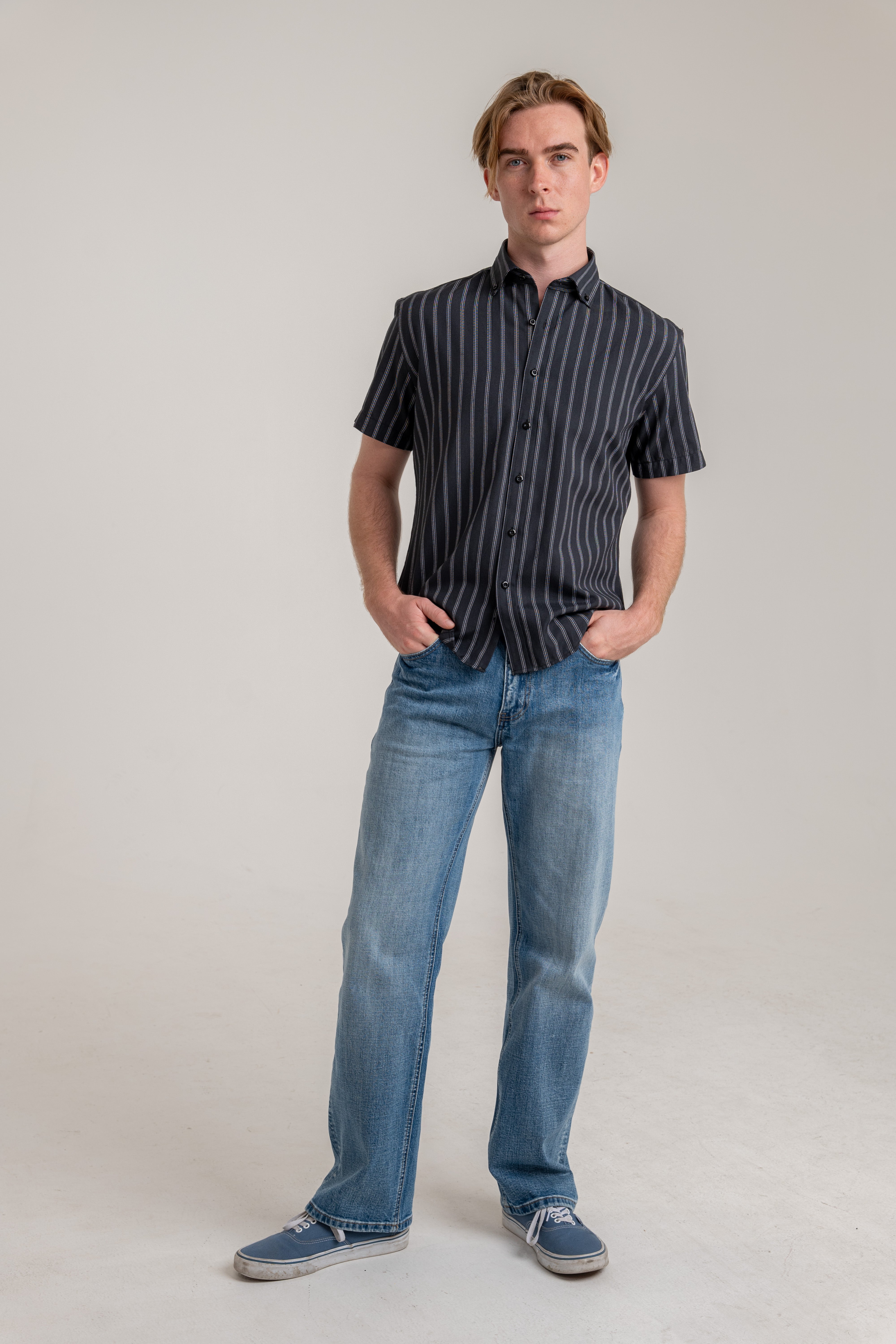 Slim Oxford Short Sleeve Shirt